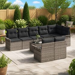 Elevate Your Outdoor Space with a Grey Sofa Set