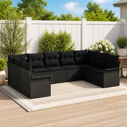 Elevate Your Outdoor Space with a 9-Piece Sofa Set