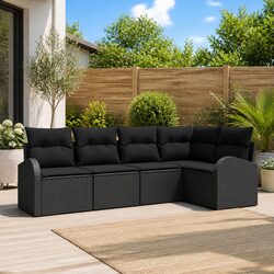 Transform Your Outdoor Space with This 5-Piece Sofa Set