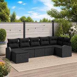 Stylish 7-Piece Outdoor Sofa Set for Your Garden
