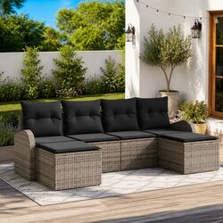 Elevate Your Outdoor Space with This 6-Piece Sofa Set