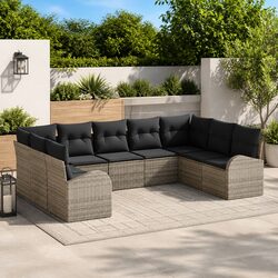 Elevate Your Outdoor Space with 9-Piece Garden Sofa Set