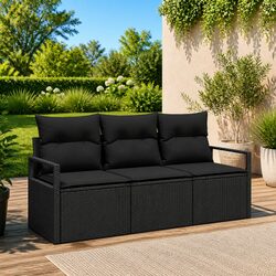 Enhance Your Patio with This 3 Piece Garden Sofa Set