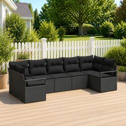 Stylish 7-Piece Outdoor Sofa Set for Your Garden
