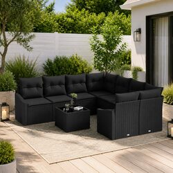 Enhance Your Outdoor Space with a Versatile 9-Piece Sofa Set