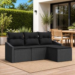 Enhance Your Outdoor Space with a 4-Piece Sofa Set