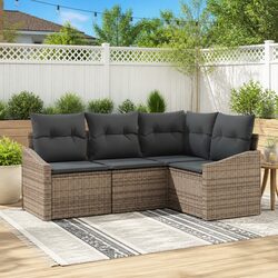 Enhance Your Outdoor Space with a 4-Piece Sofa Set