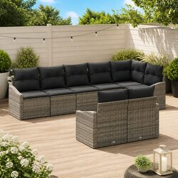 Transform Your Patio with This 8-Piece Outdoor Sofa Set