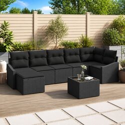 Elevate Your Outdoor Space with 8-Piece Sofa Set