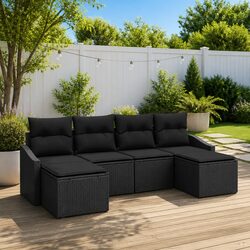 Enhance Your Outdoor Space with This 6-Seater Dining Set