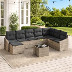 Transform Your Outdoor Space with 8-Piece Sofa Set