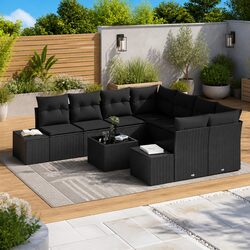 Transform Your Outdoor Space with a 9 Piece Sofa Set