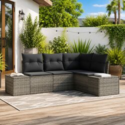 Enhance Your Outdoor Space with a 4-Piece Sofa Set