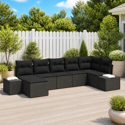 Enhance Your Outdoor Space with a 7-Piece Modular Sofa Set