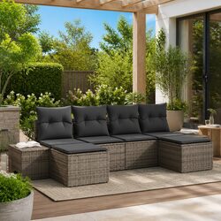 Enhance Your Outdoor Living with a 4-Piece Sofa Set