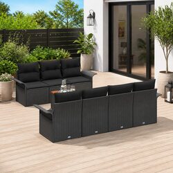 Transform Your Outdoor Space with This 8-Piece Sofa Set