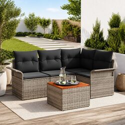 Upgrade Your Outdoor Space with 5-Piece Sofa Set