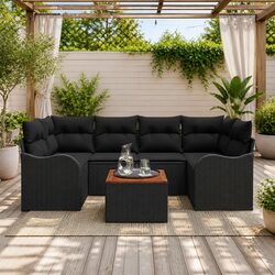 Transform Your Outdoor Space with a 7-Piece Sofa Set