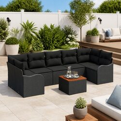 Transform Your Outdoor Space with This 8-Piece Sofa Set