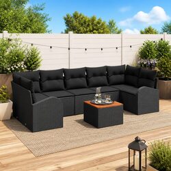 Transform Your Outdoor Space with 8-Piece Sofa Set