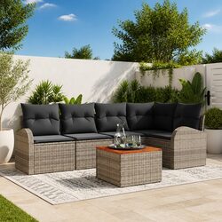 Elevate Your Outdoor Space with 6-Piece Sofa Set