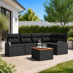 Enhance Your Outdoor Space with 6-Piece Sofa Set