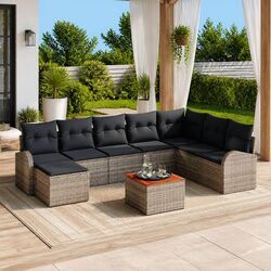 Transform Your Outdoor Space with 9-Piece Sofa Set