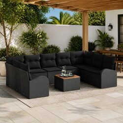 Enhance Your Outdoor Living with This 10-Piece Sofa Set