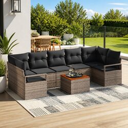 Elevate Your Outdoor Space with This 8-Piece Sofa Set