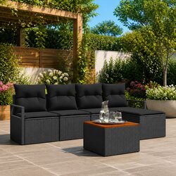 Transform Your Outdoor Space with 6-Piece Sofa Set