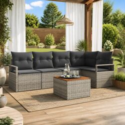 Enhance Your Outdoor Living with a 6-Piece Sofa Set