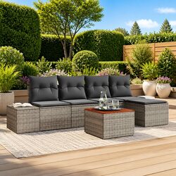 Stylish 6-Piece Outdoor Sofa Set to Enhance Your Space