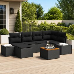 Enhance Your Outdoor Experience with a 7-Piece Sofa Set
