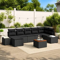 Enhance Your Outdoor Space with This 8-Piece Garden Sofa Set