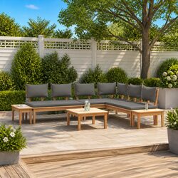 Elevate Your Outdoor Space with a Modern Sofa Set