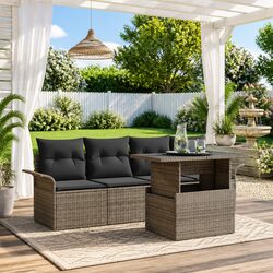 Relaxing Modular Garden Sofa Set for Outdoor Spaces