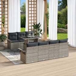 Enhance Your Outdoor Space with a Grey Modular Sofa Set