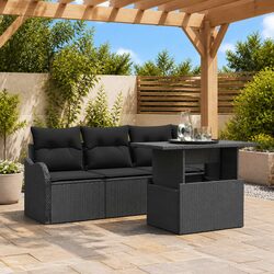 Transform Your Outdoor Space with a Modular 5-Piece Sofa Set