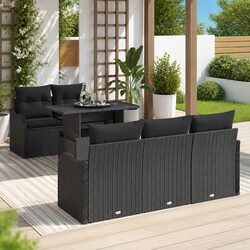 Stylish 6-Piece Outdoor Sofa Set for Your Garden