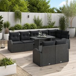 Elevate Your Outdoor Experience with a 9-Piece Sofa Set