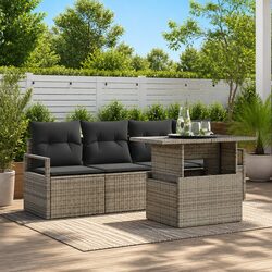 Enhance Your Outdoor Space with 5-Piece Garden Sofa Set