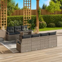 Transform Your Outdoor Space with This 8-Piece Sofa Set