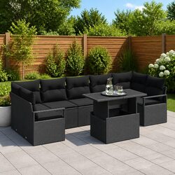 Enhance Your Outdoor Space with 8-Piece Sofa Set