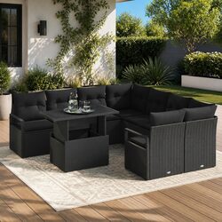 Elevate Your Outdoor Space with This 9-Piece Sofa Set