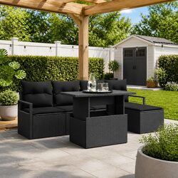 Elevate Your Outdoor Space with This 6-Piece Sofa Set