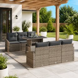 Transform Your Outdoor Space with 7-Piece Sofa Set