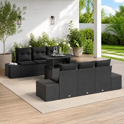 Enhance Your Outdoor Space with 7-Piece Garden Sofa Set