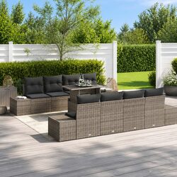 Enhance Your Outdoor Living with a 9-Piece Sofa Set