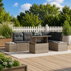 Enhance Your Outdoor Space with a 6-Piece Sofa Set