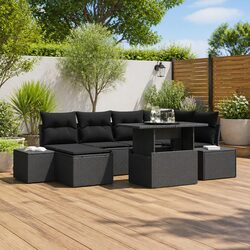 Enhance Your Outdoor Space with This 7-Piece Sofa Set